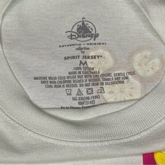 Disney Spirit Jersey Size Medium Tye Dye Summer Citrus - Picture 8 of 8